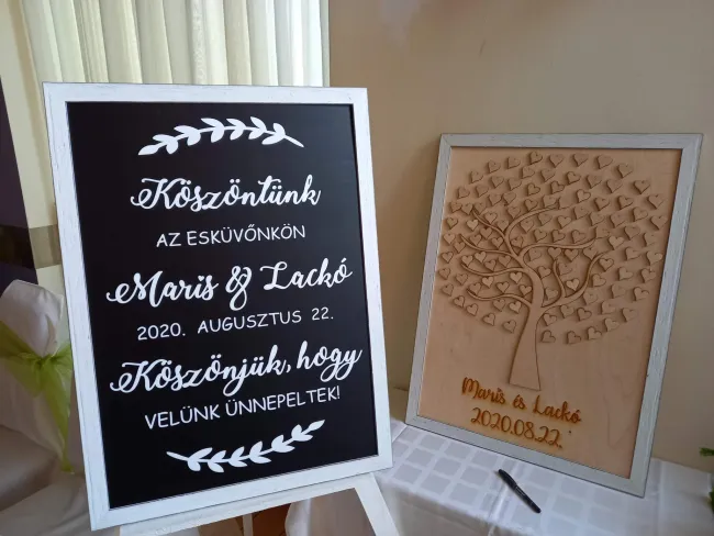Egyedi vendégkönyvek