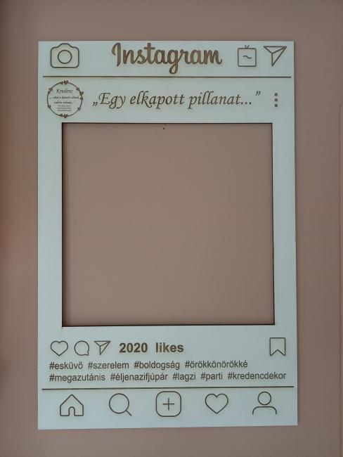 INSTA keret - Kredenc